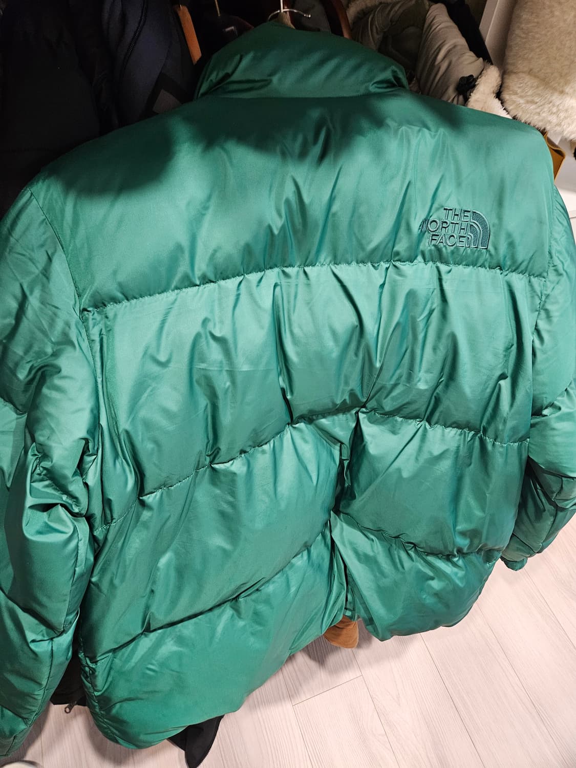 노스페이스 온볼 패딩 그린 상품이미지3