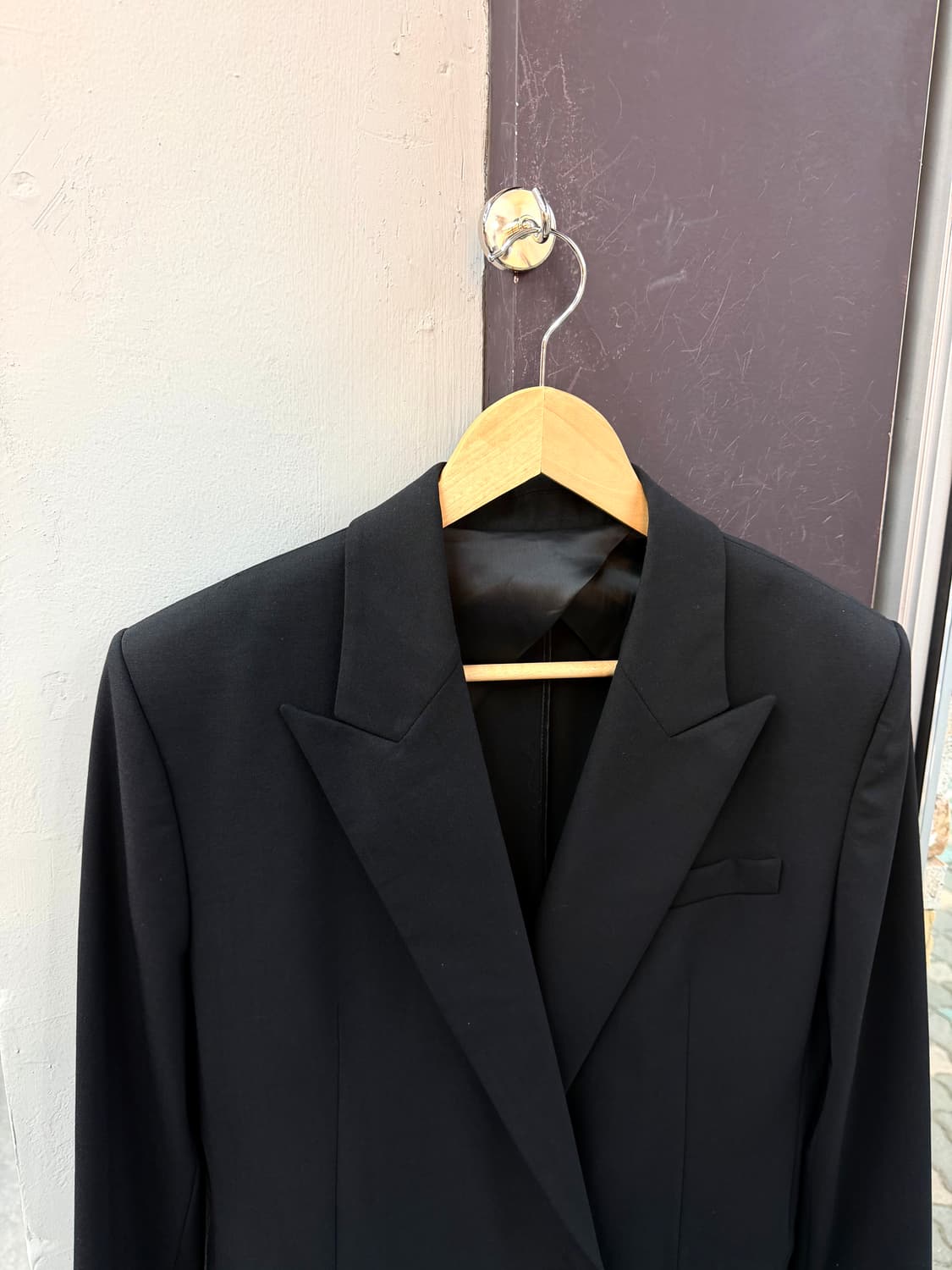 38/ 준지 20FW 피크드 더블 블레이저 자켓 상품이미지5