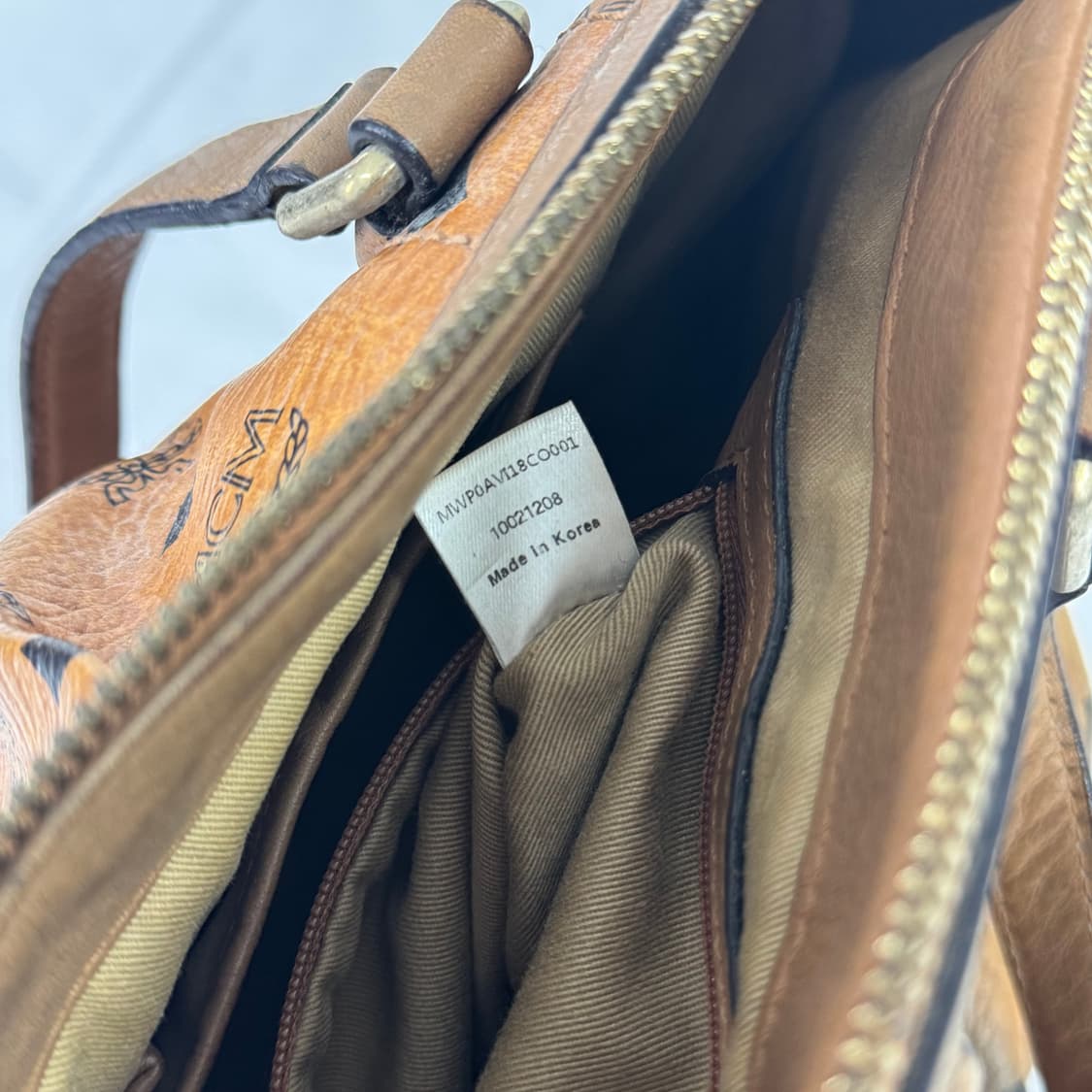 MCM 엠씨엠 비세토스 투웨이백 숄더백 크로스백 상품이미지9