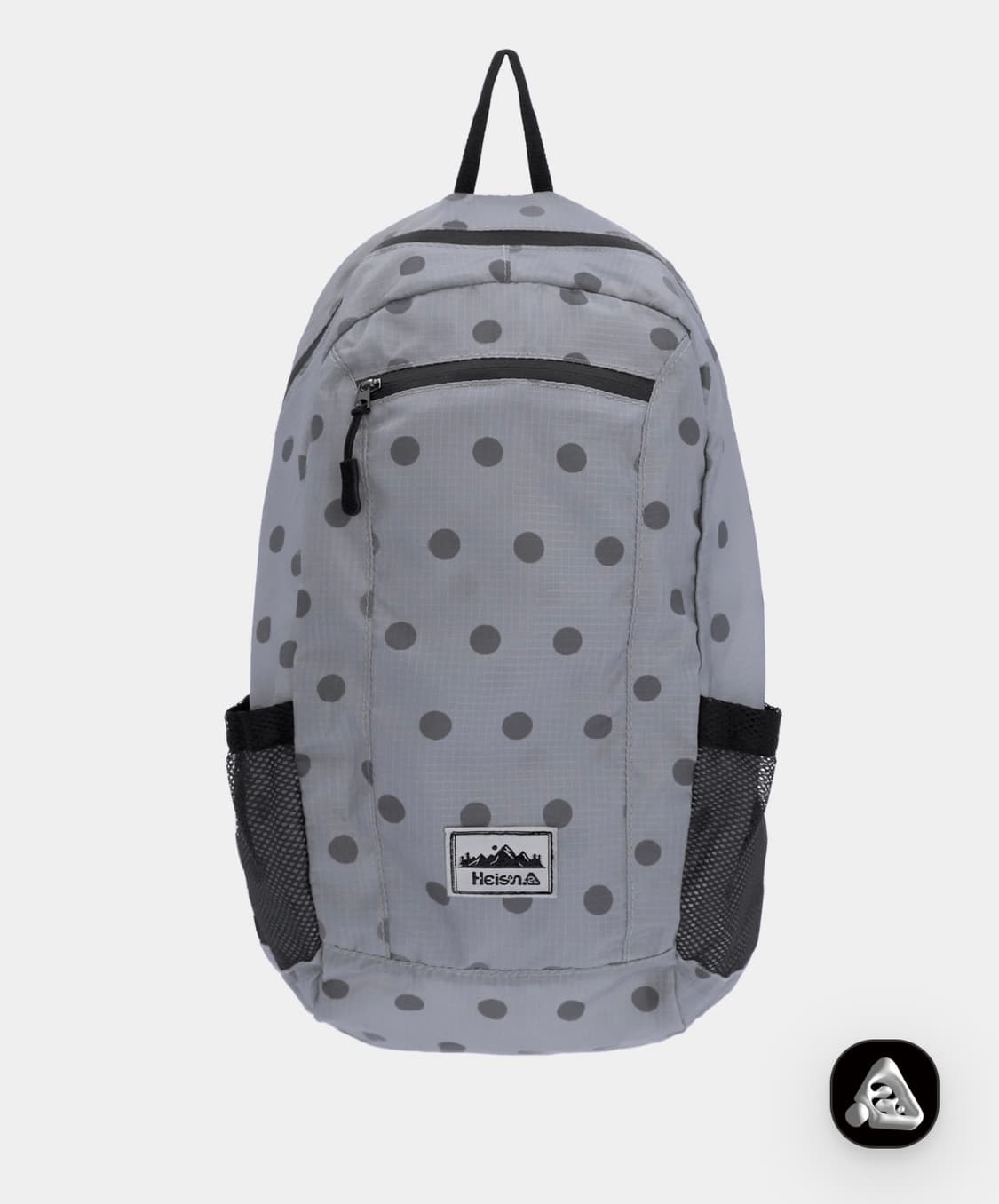 하이산 도트백팩 초경량 컴팩트 포켓백 차콜 상품이미지1