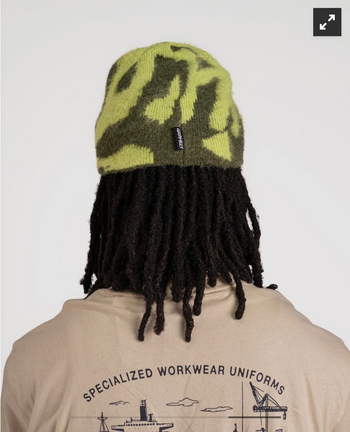 그라미치 벌리 러닝맨 모헤어 비니 상품이미지3