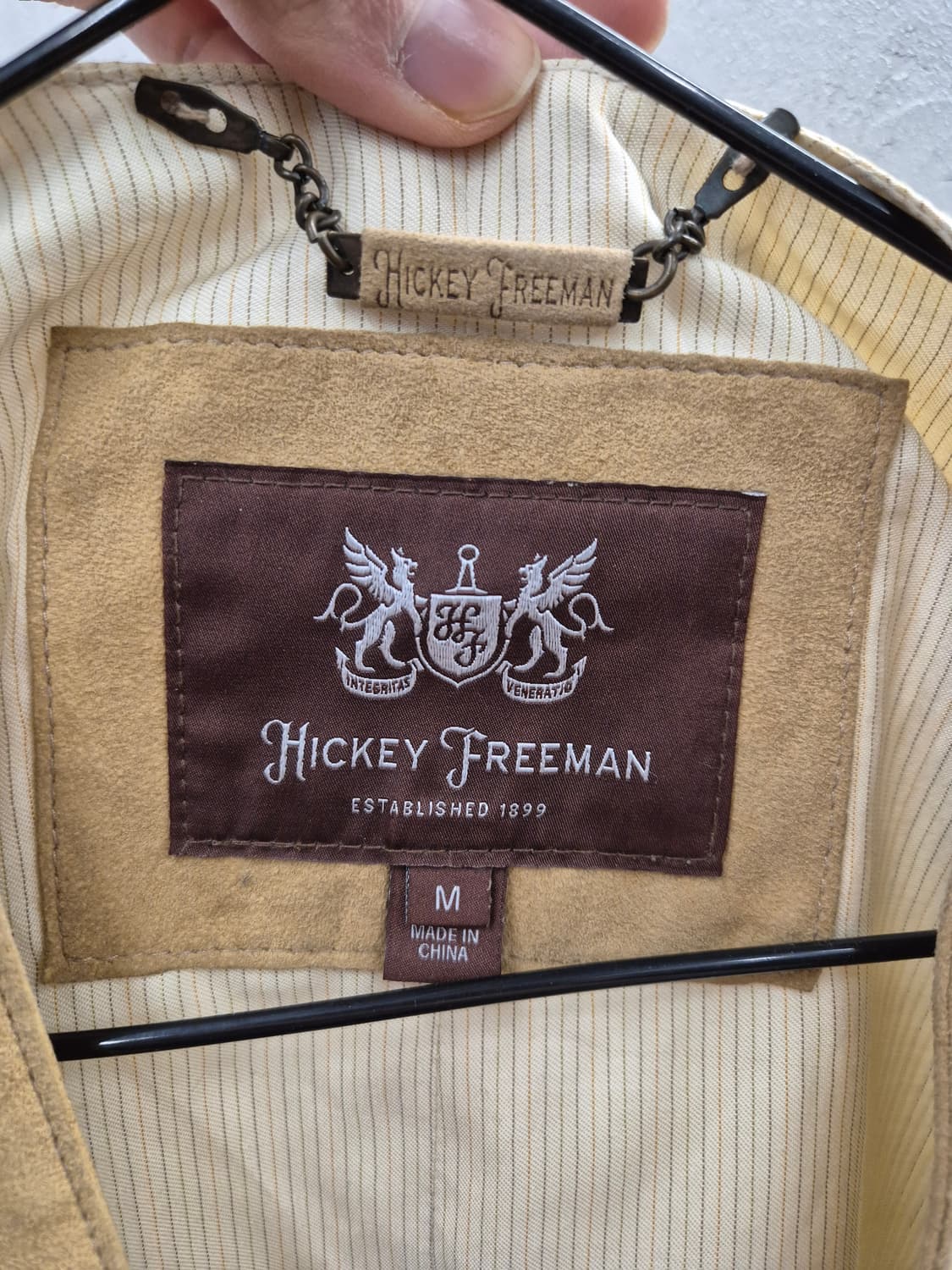 히키프리먼 스웨이드 베스트 M 상품이미지9