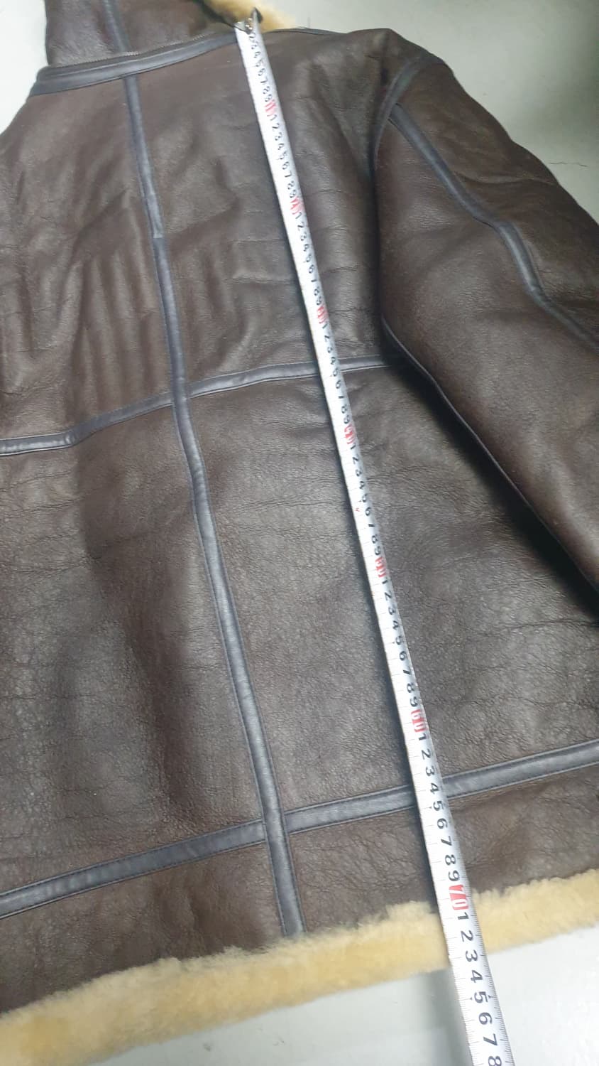 B-3 무스탕 자켓 3xl 상품이미지5