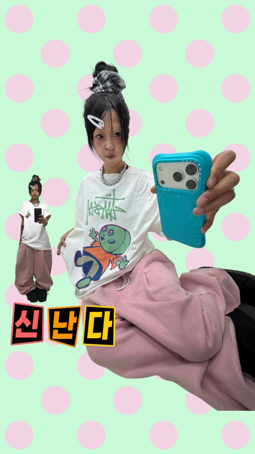 < Stussy Dollie Pigment T-shirt > 상품이미지1