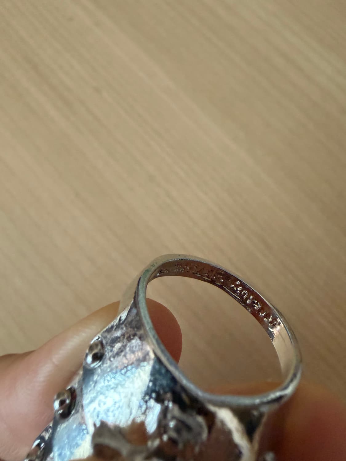 비비안웨스트우드 아머링 실버 상품이미지3