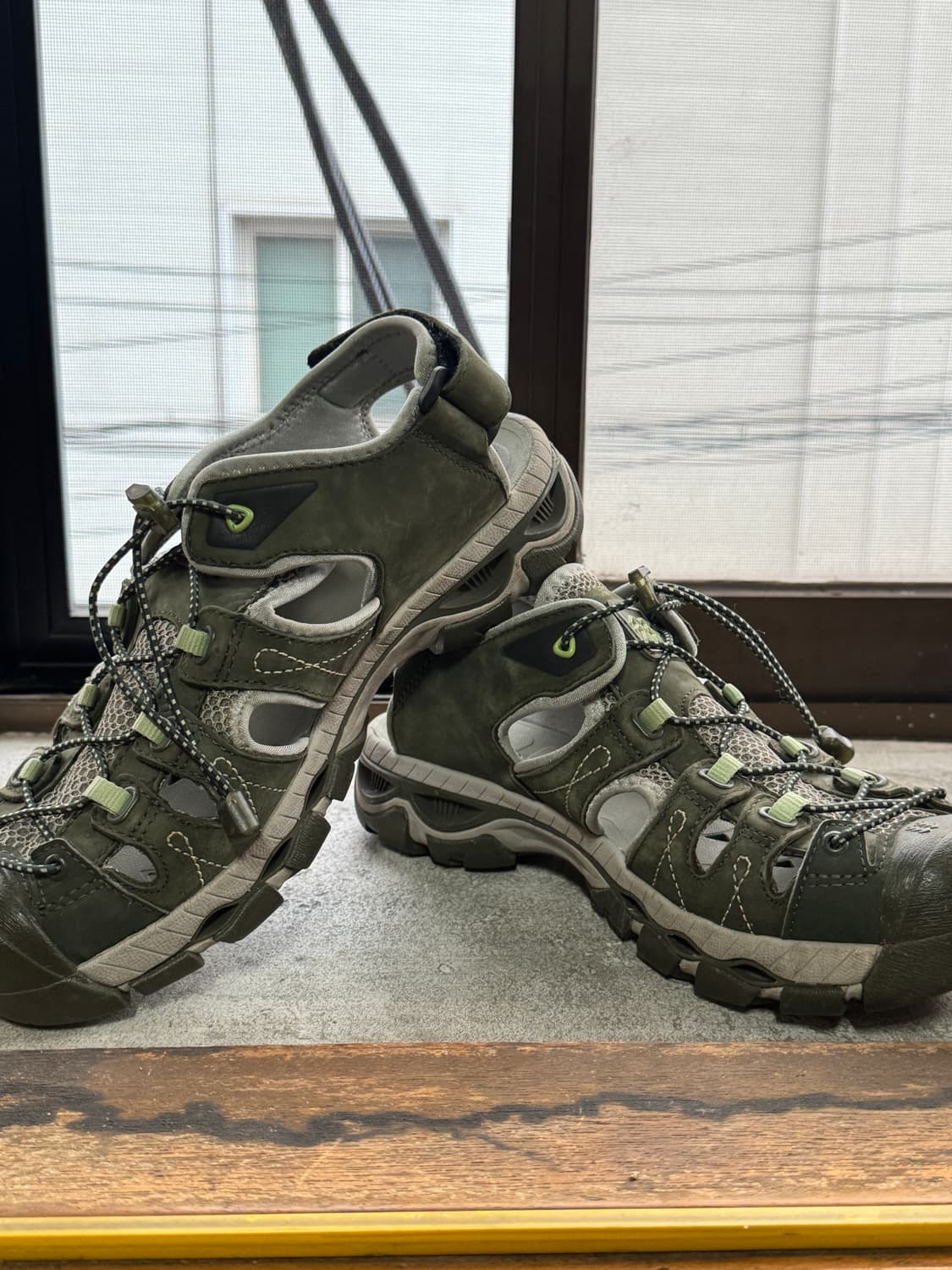 코오롱 스포츠 아쿠아 트래킹화 260mm 상품이미지6