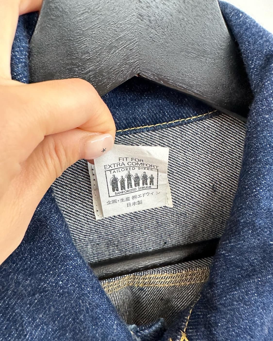 리 데님 센퍼라즈드 포켓 코튼 자켓  상품이미지8