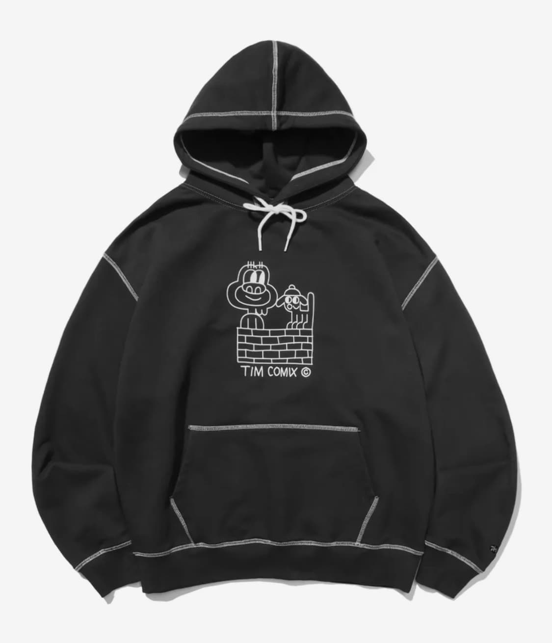 팀 다이토 후드티 블랙 상품이미지1