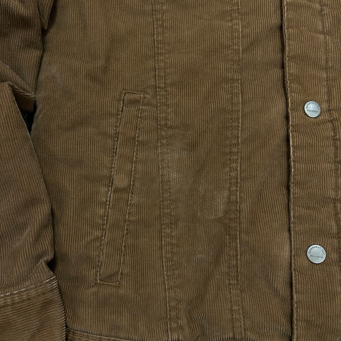 풀앤베어 코듀로이 쉐르파 자켓(M) 상품이미지2