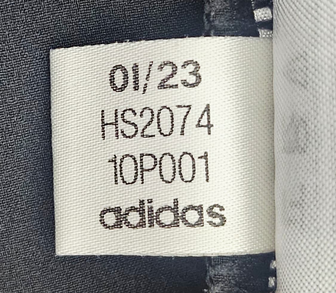 (110~115)2XL☆솔드아웃☆아디다스 파이어버드[검흰]클래식 반팔셔츠 상품이미지5