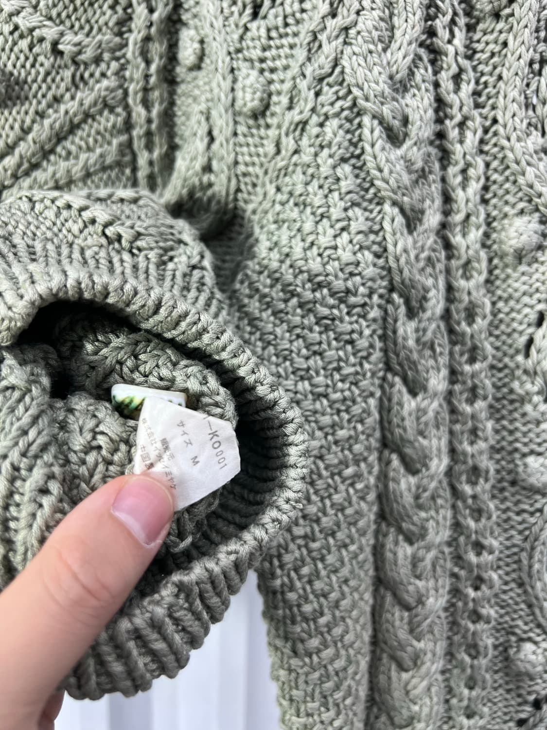 80s) Issey Miyake I.S. 3D archive knit 상품이미지8