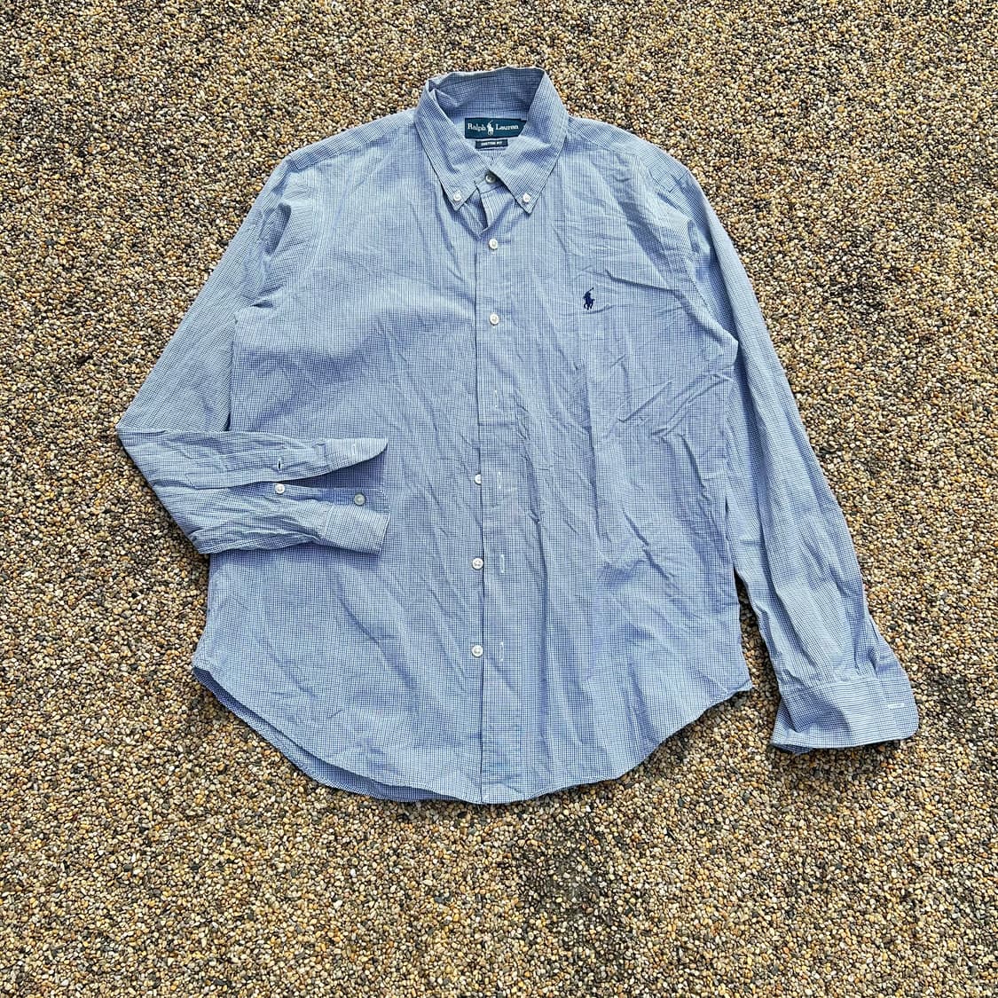 폴로 랄프로렌 체크 셔츠 상품이미지1