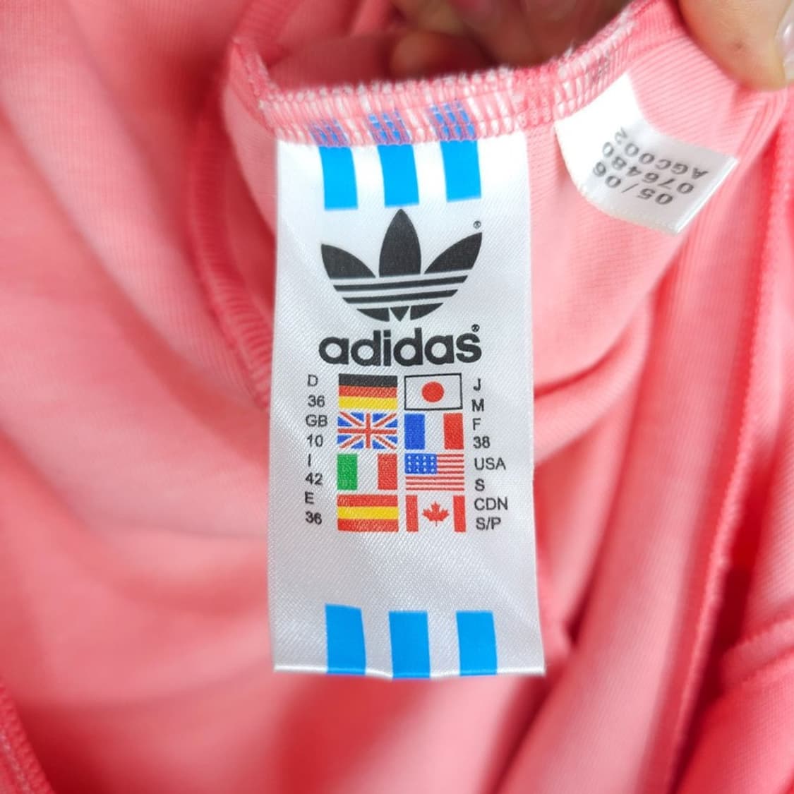 아디다스 유로파 져지 원피스 핑크 M21307 상품이미지8