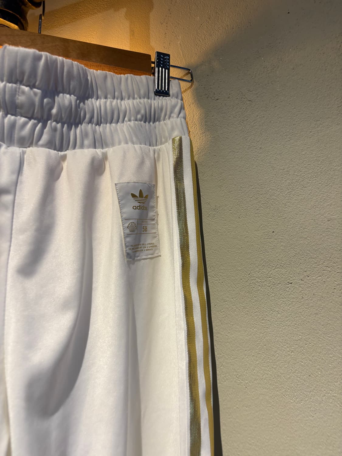 아디다스 화이트 조거팬츠 상품이미지5
