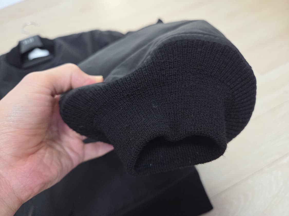 [5] 24FW 시오타 MA-1 (블랙, 신형 실루엣) 상품이미지7