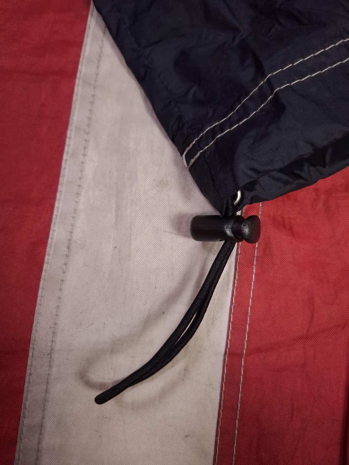 오리지날 90's 나이키 스우시 메탈릭 실버 아노락 상품이미지4