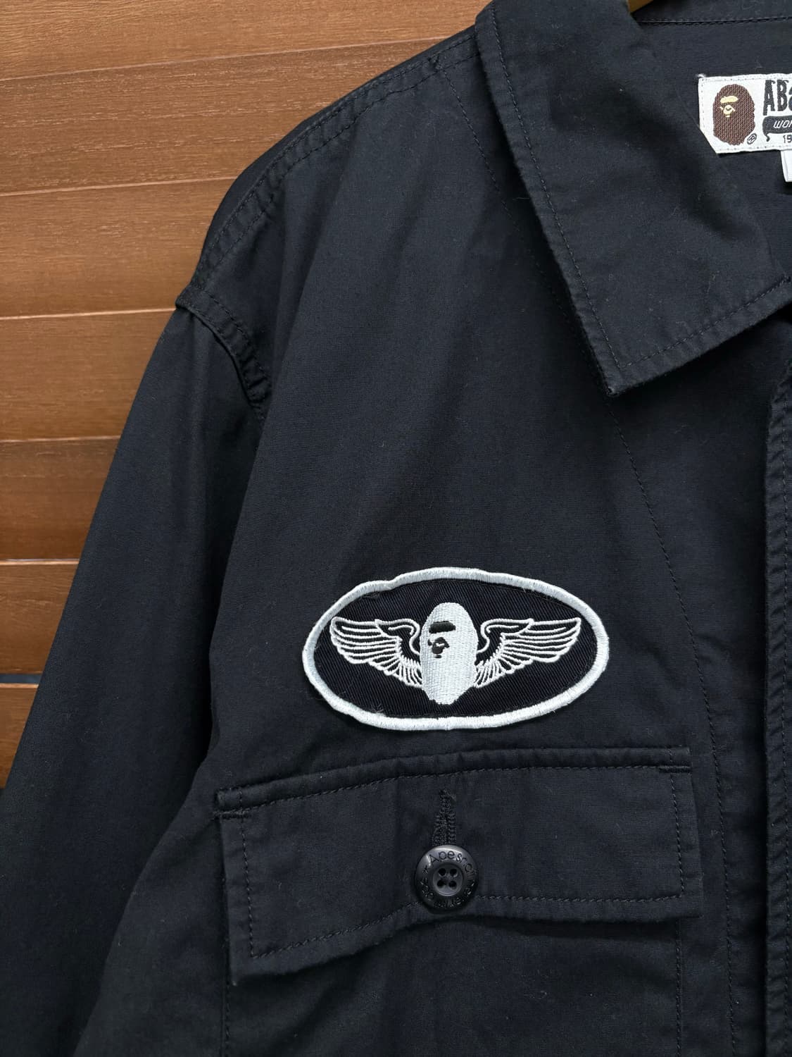 bape 베이프 밀리터리 포켓 워크셔츠 상품이미지5