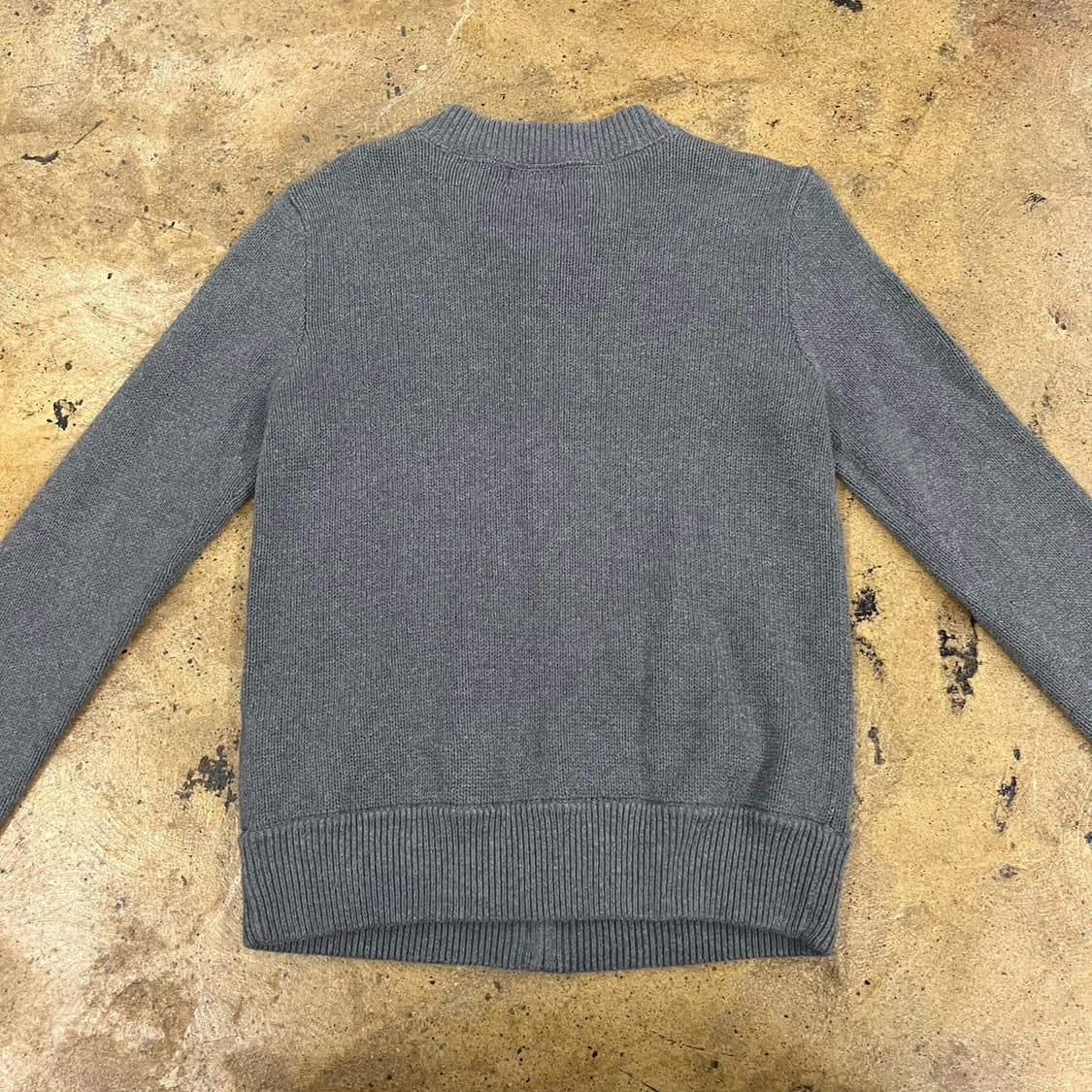 폴로 랄프로렌 그레이 니트 집업 빅포니 상품이미지4