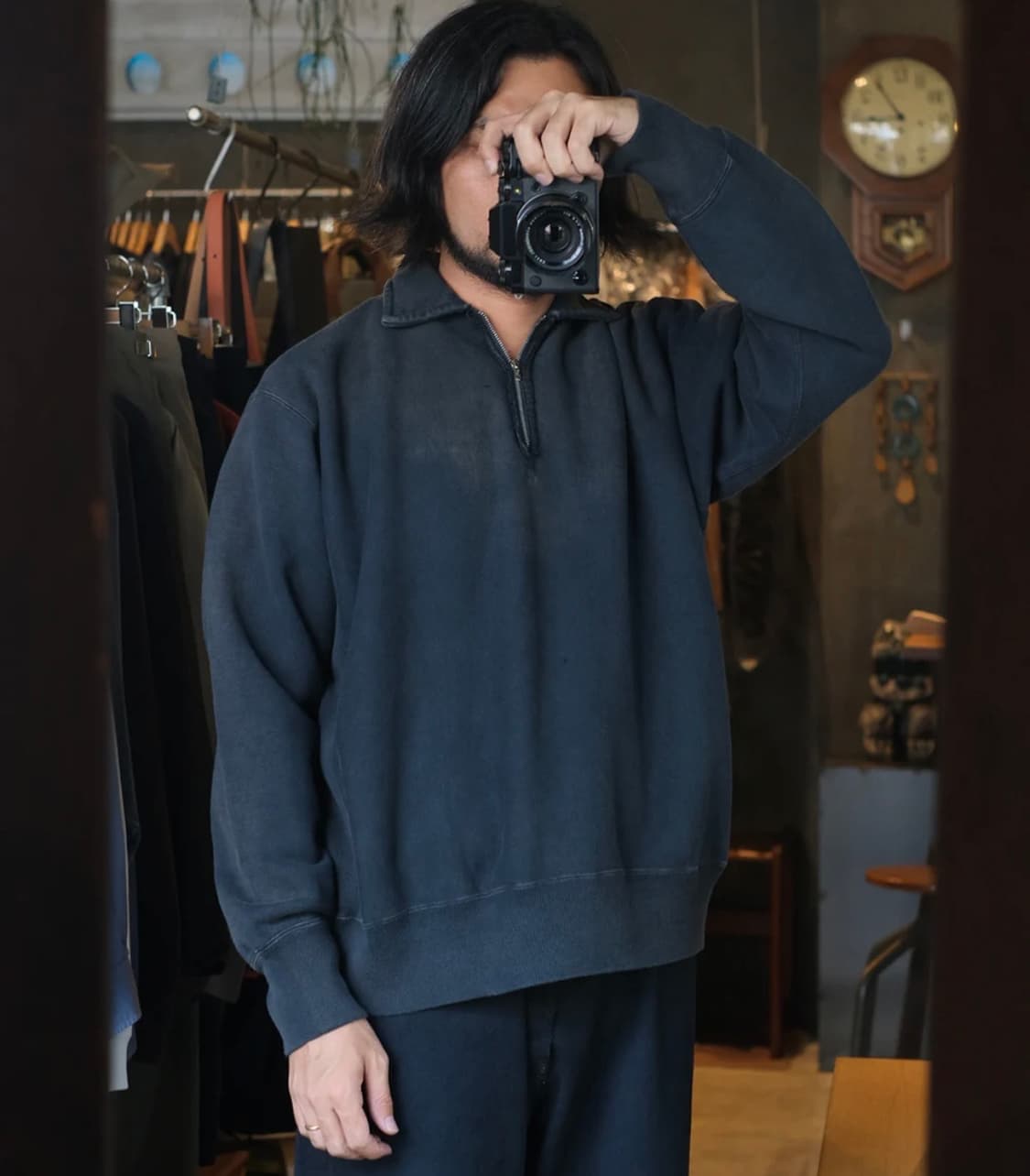 25 아프레쎄 빈티지 하프 집업  상품이미지2