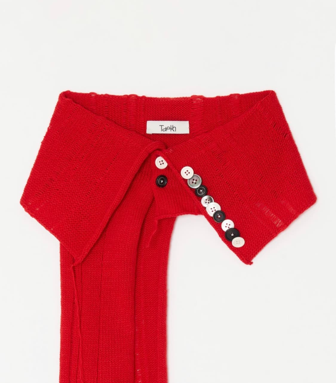 Taekh 버튼워크 카라 스카프  상품이미지2