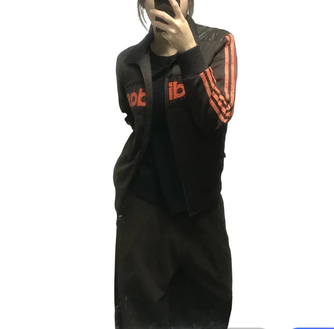 00s 아디다스 브라운 패딩 자켓 상품이미지2