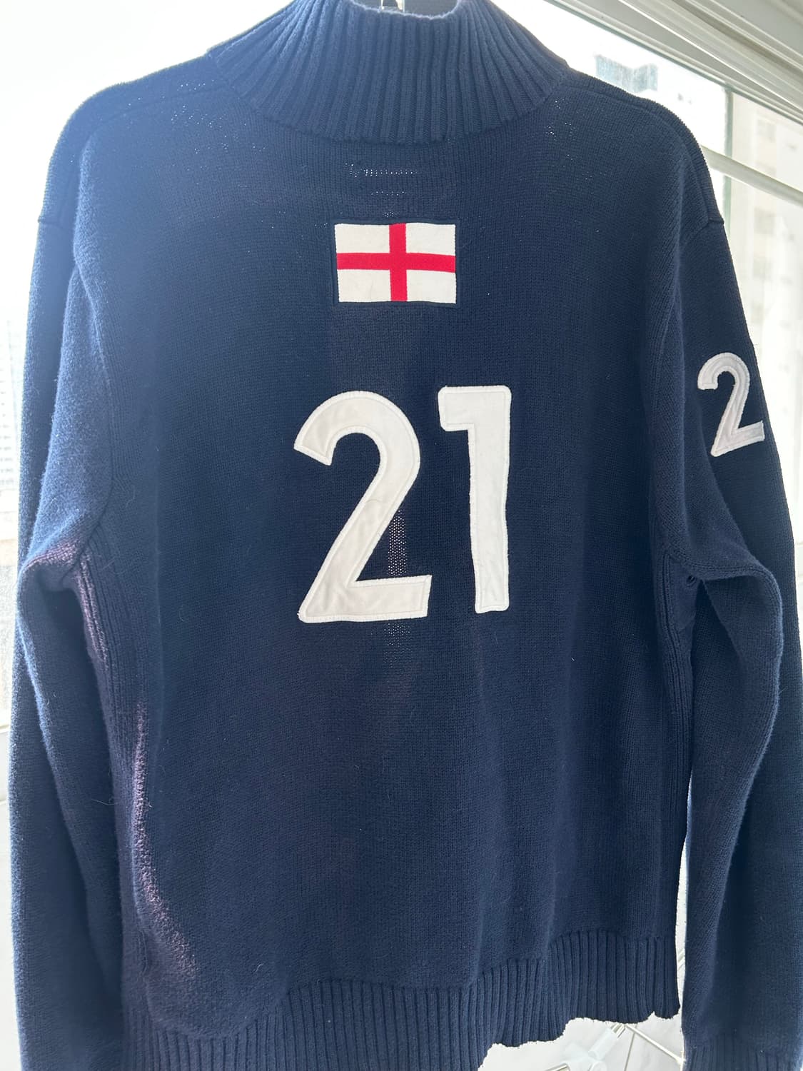 폴로 빅포니 잉글랜트 투웨이 니트집업 치프키프 상품이미지3