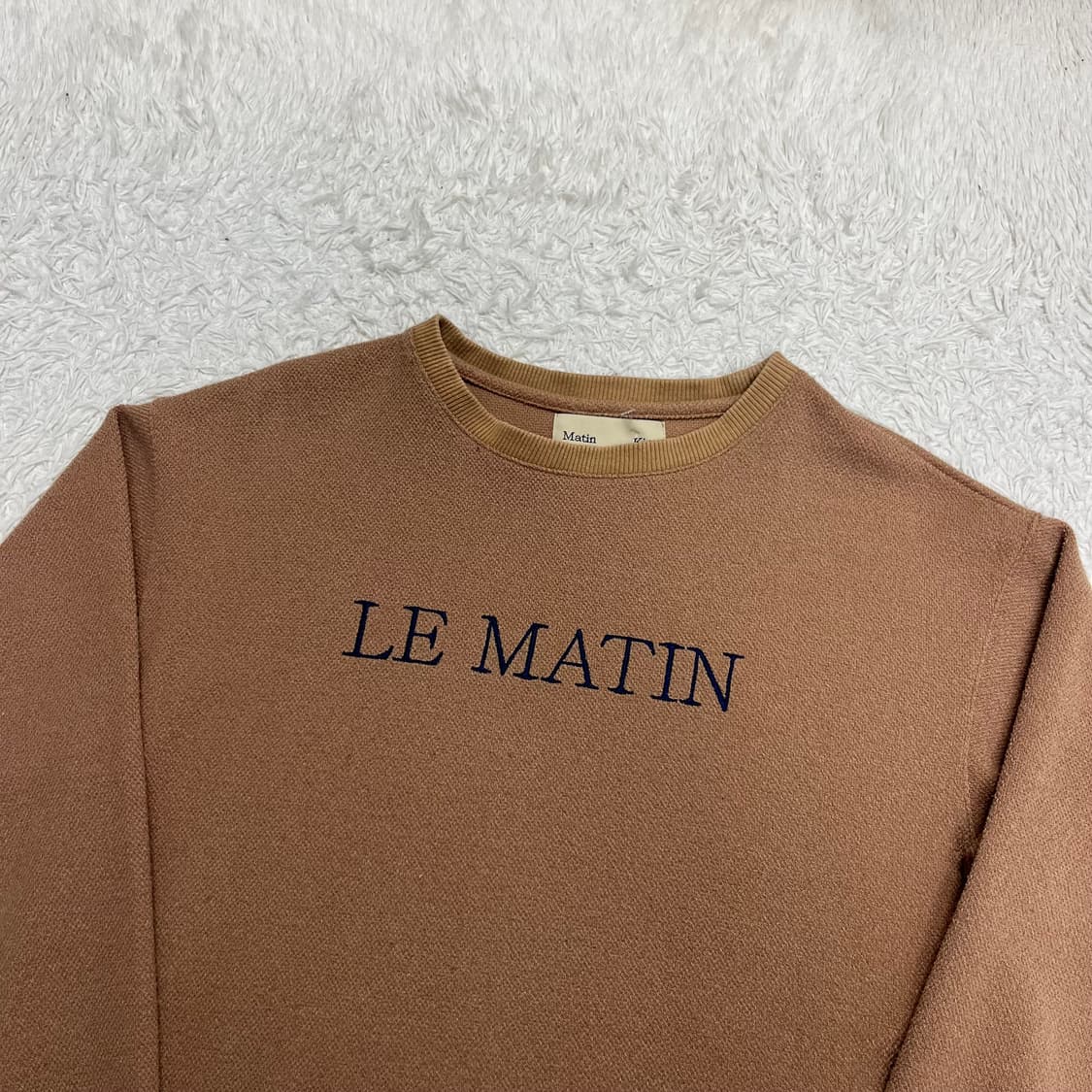 Matin Kim beige knit  상품이미지5