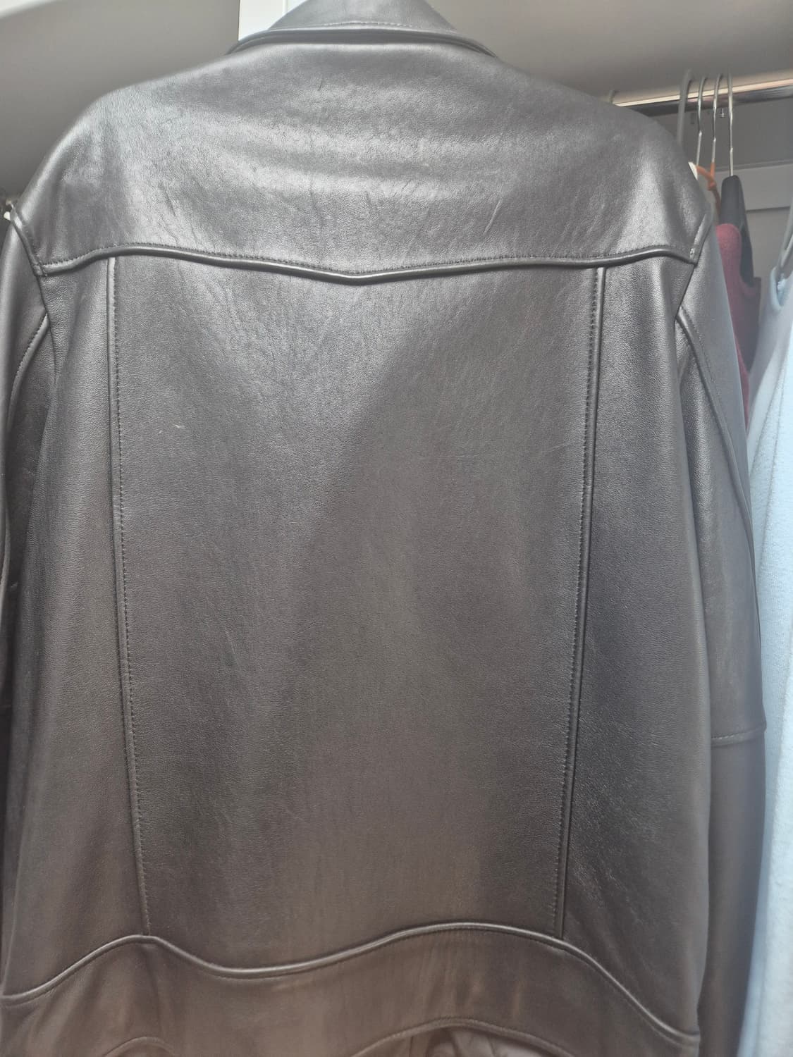 비바스튜디오 천연가죽 라이더 자켓 상품이미지3