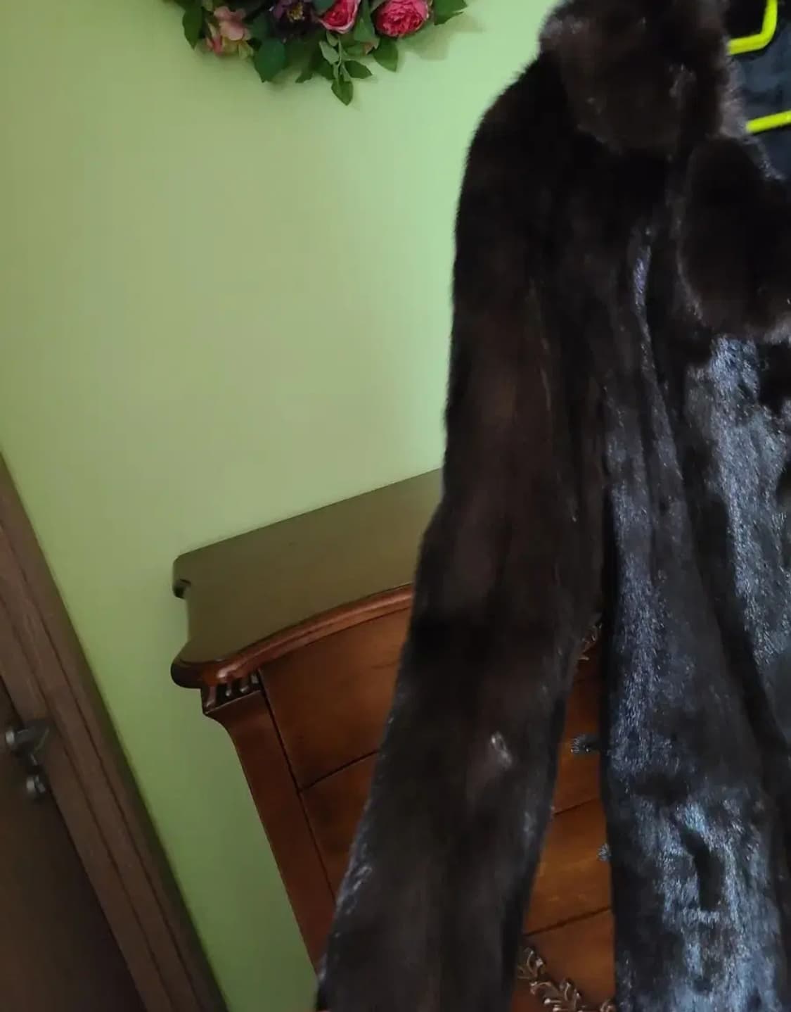 천연밍크 롱코트 상품이미지3