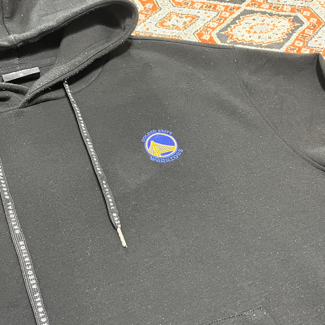 NBA 금문교 블랙 후드티셔츠 남성XL 상품이미지4