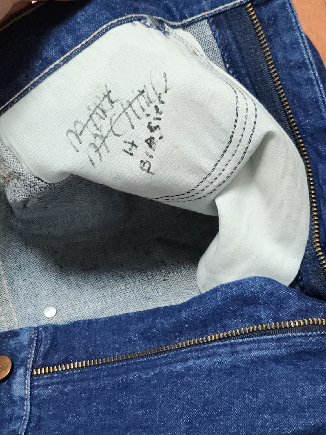 90s 랭글러(Wrangler) 데님 13MWZ Made In USA 상품이미지5