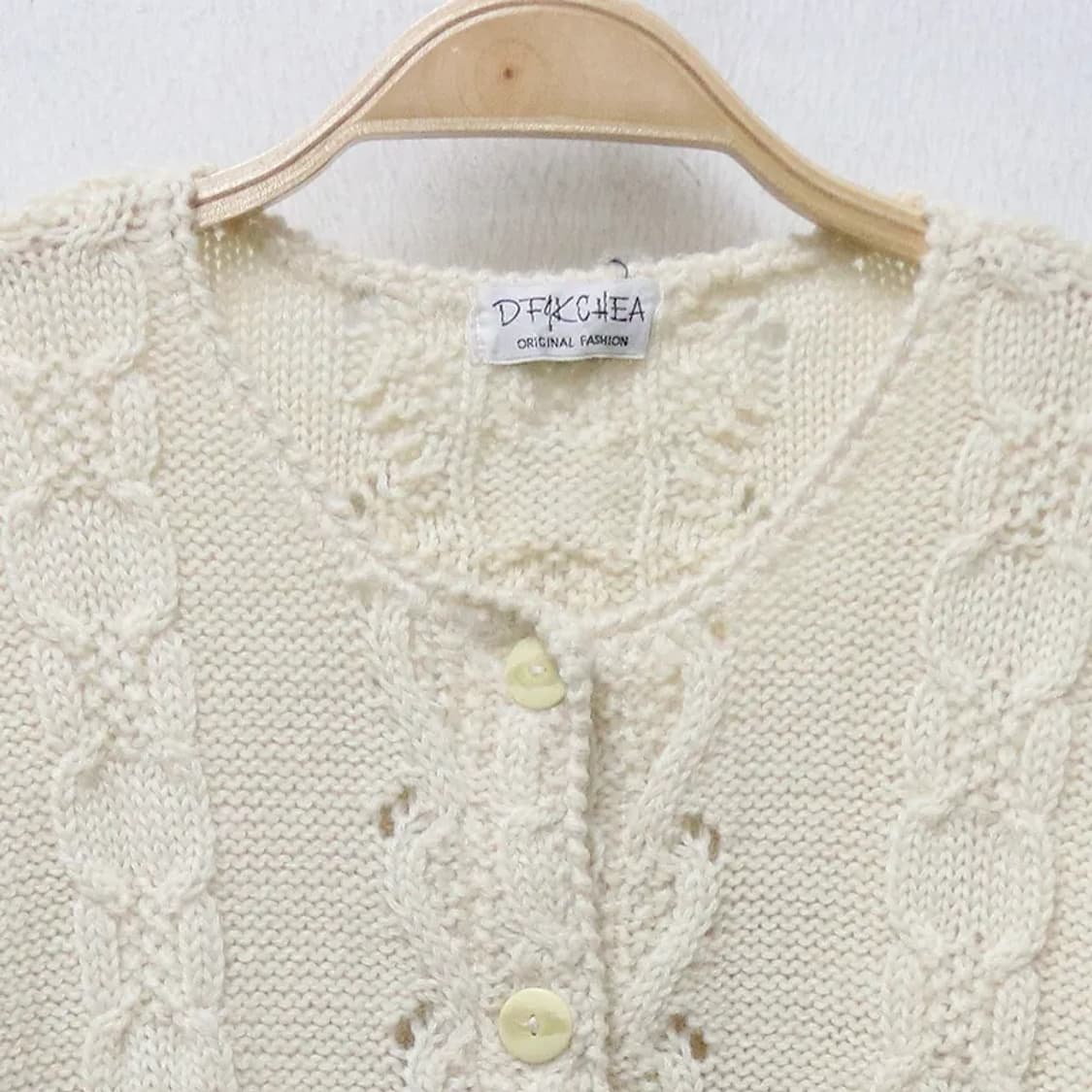 DFKCHEA 울 꽈배기 가디건 62305 상품이미지3