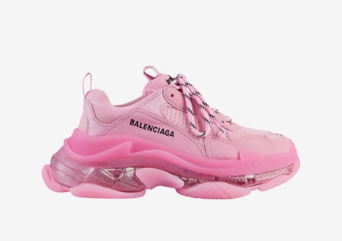 발렌시아가 트리플S 핑크 38 상품이미지1