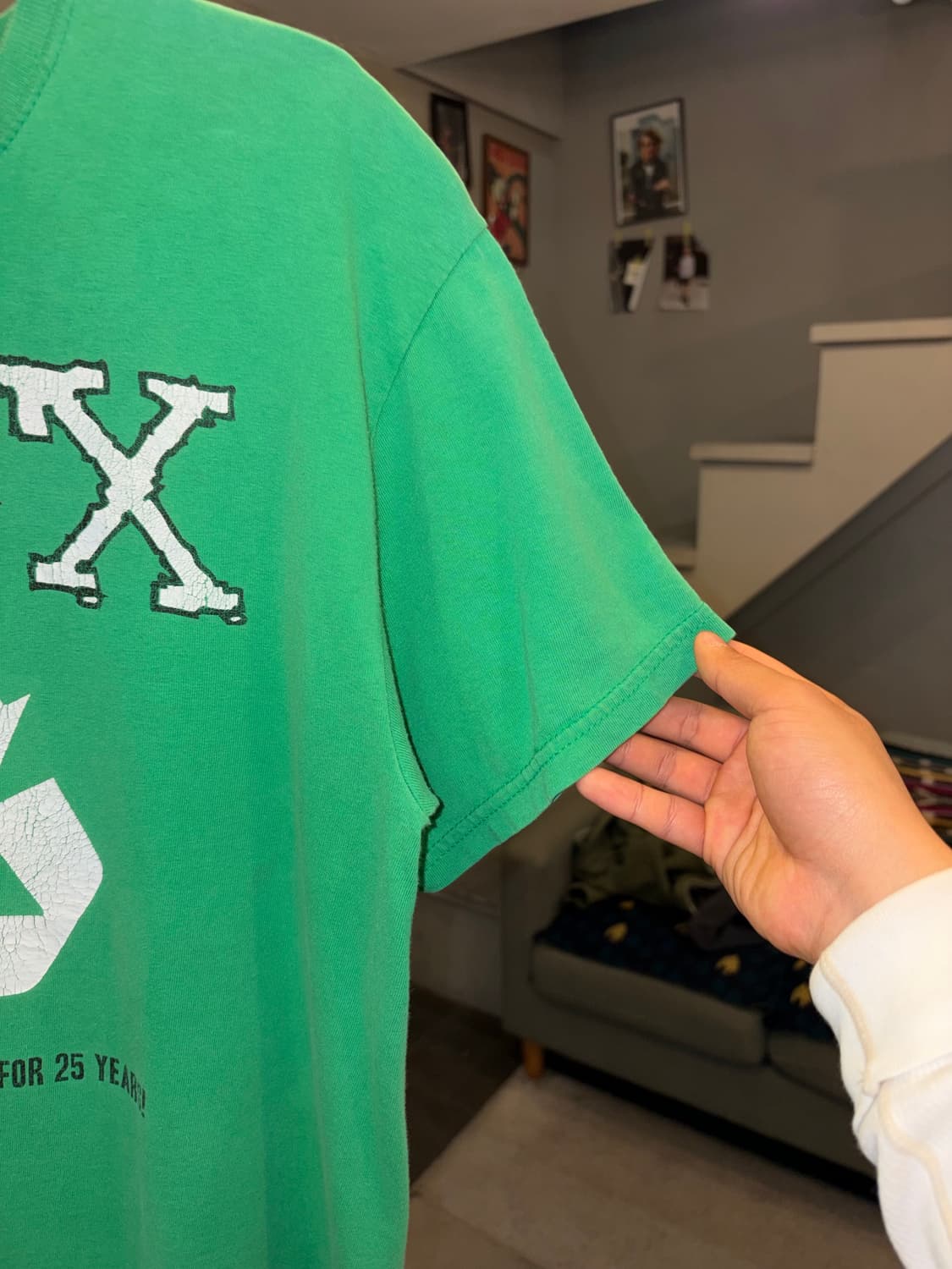 00‘s NOFX 25years recycling music print  상품이미지8
