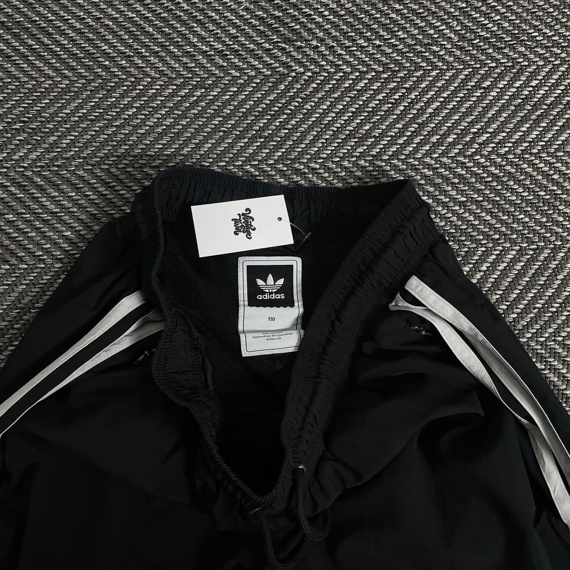 아디다스 트레포일 우븐 트랙팬츠 블랙o 2862 상품이미지4