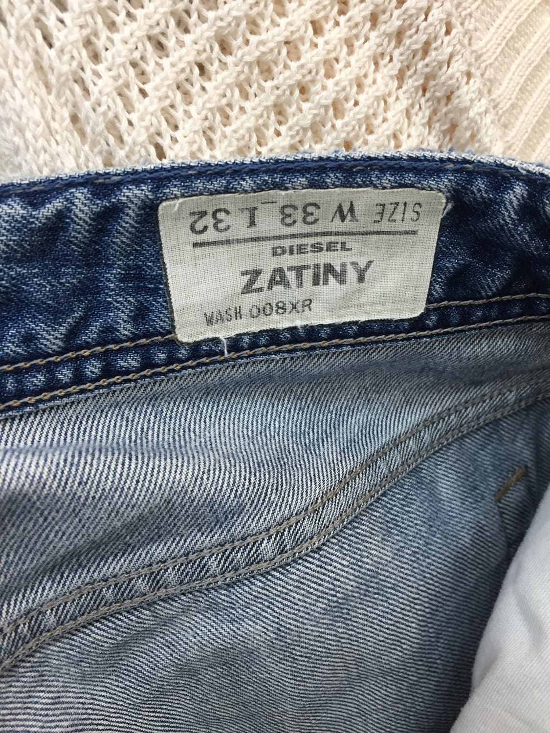 디젤 자티니 중청 데님 33 상품이미지10