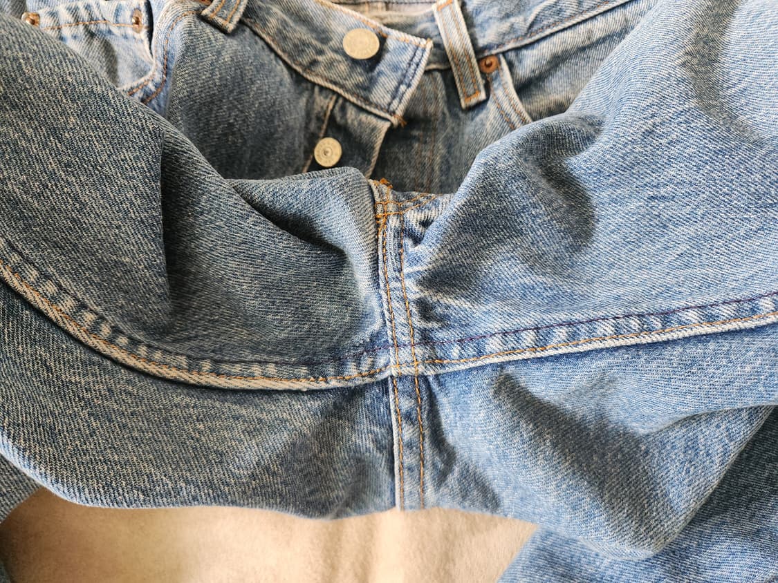 80s Levi's 리바이스 501 USA 중청 W31 L32 상품이미지8