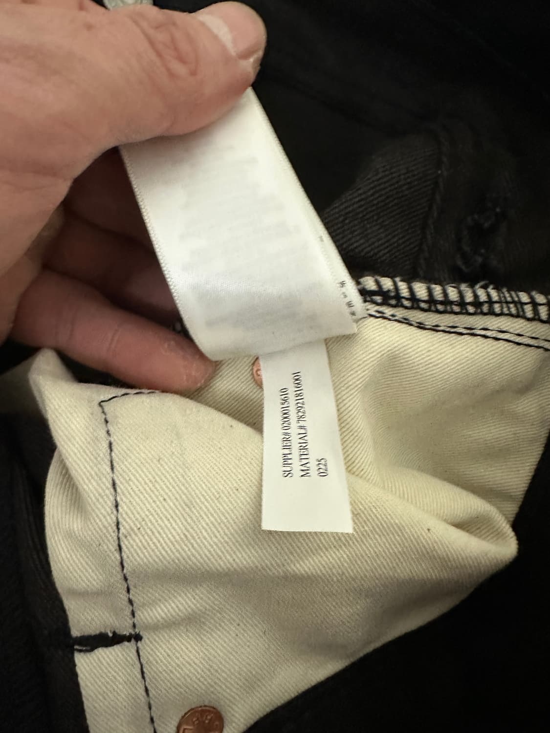 더블알엘 rrl black 5pocket selvedge 34/32 상품이미지4