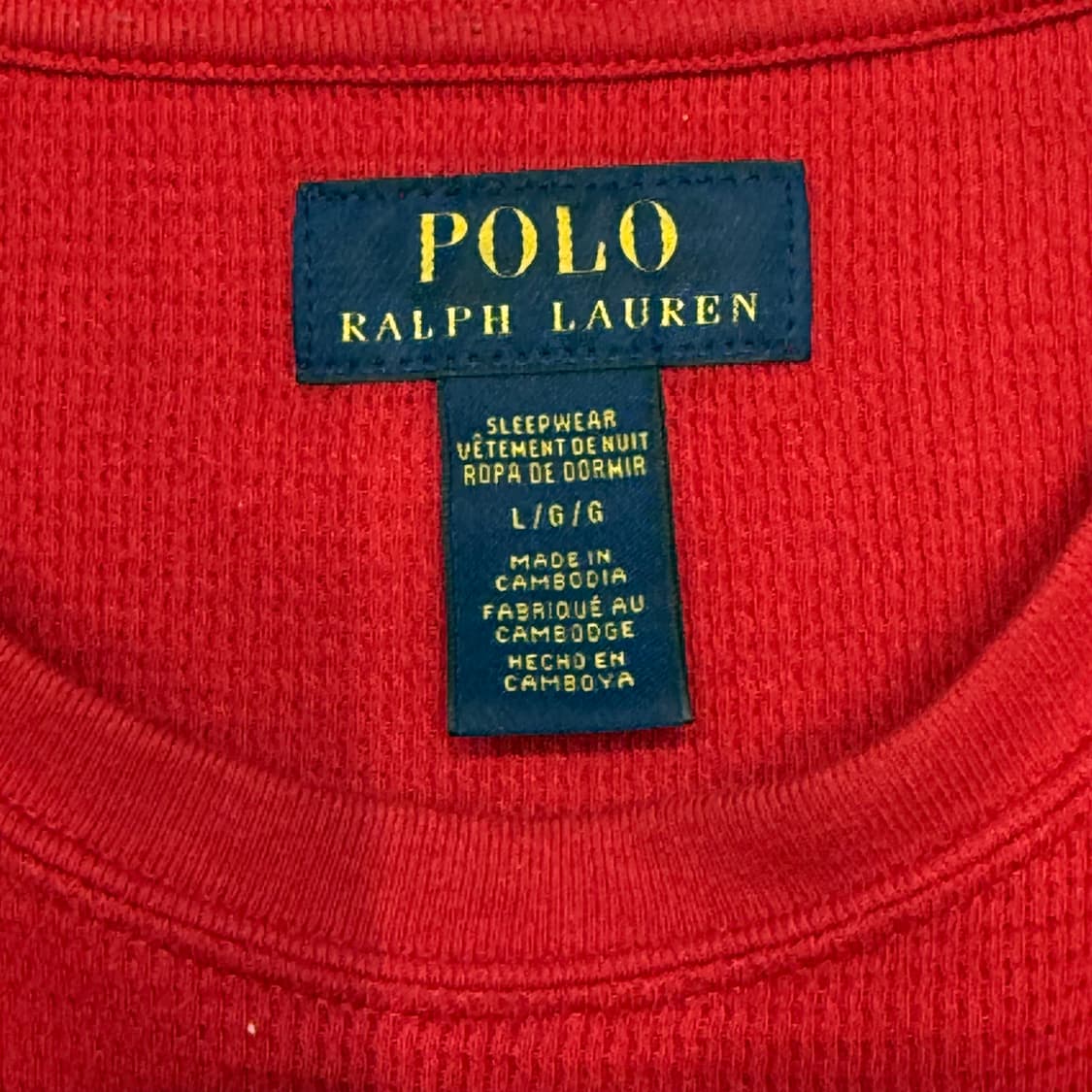 [L] 폴로 와플 니트 상품이미지5