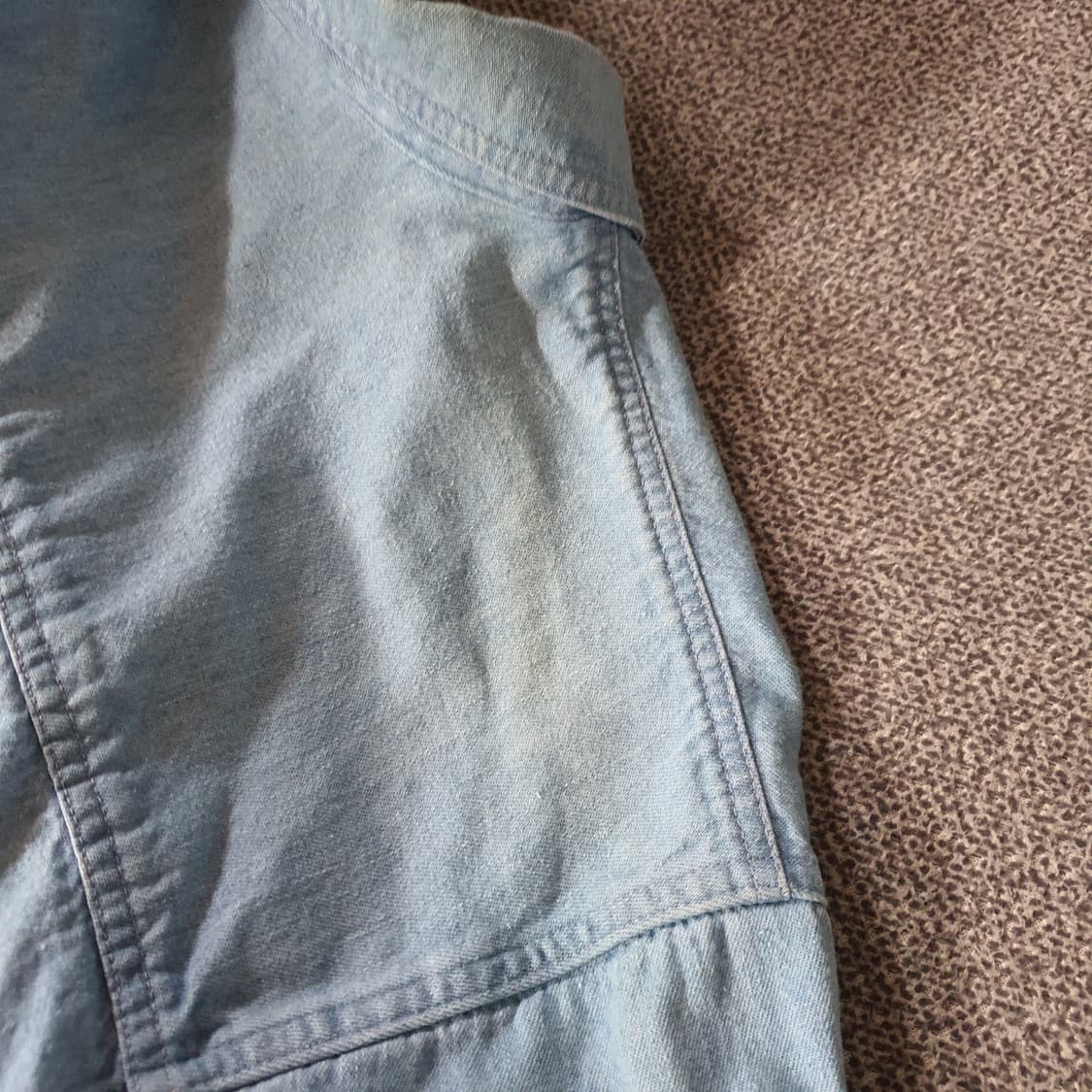 울리치 빈티지 데님 셔츠 no.58 상품이미지9