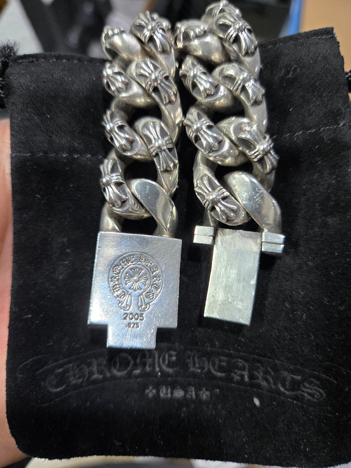 크롬하츠 CH크로스 엑스트라 라지 팔찌(정품) 상품이미지4