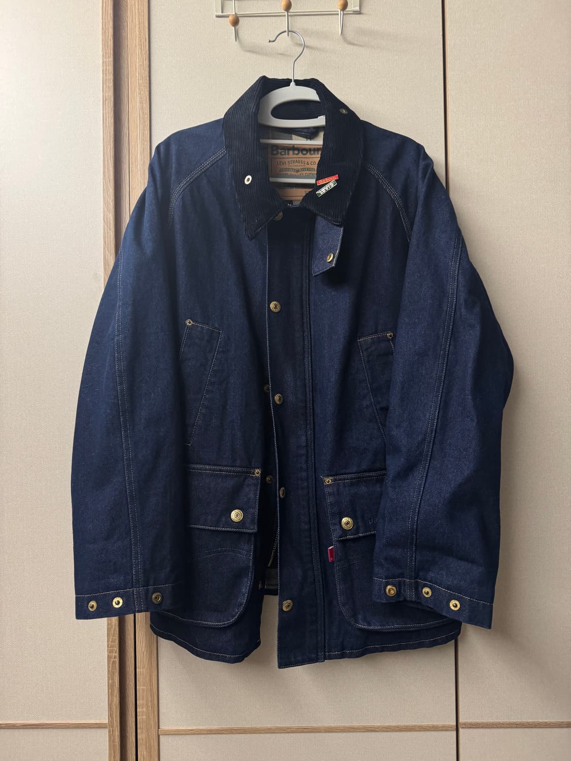 바버 x 리바이스 데님 비데일 자켓 상품이미지1