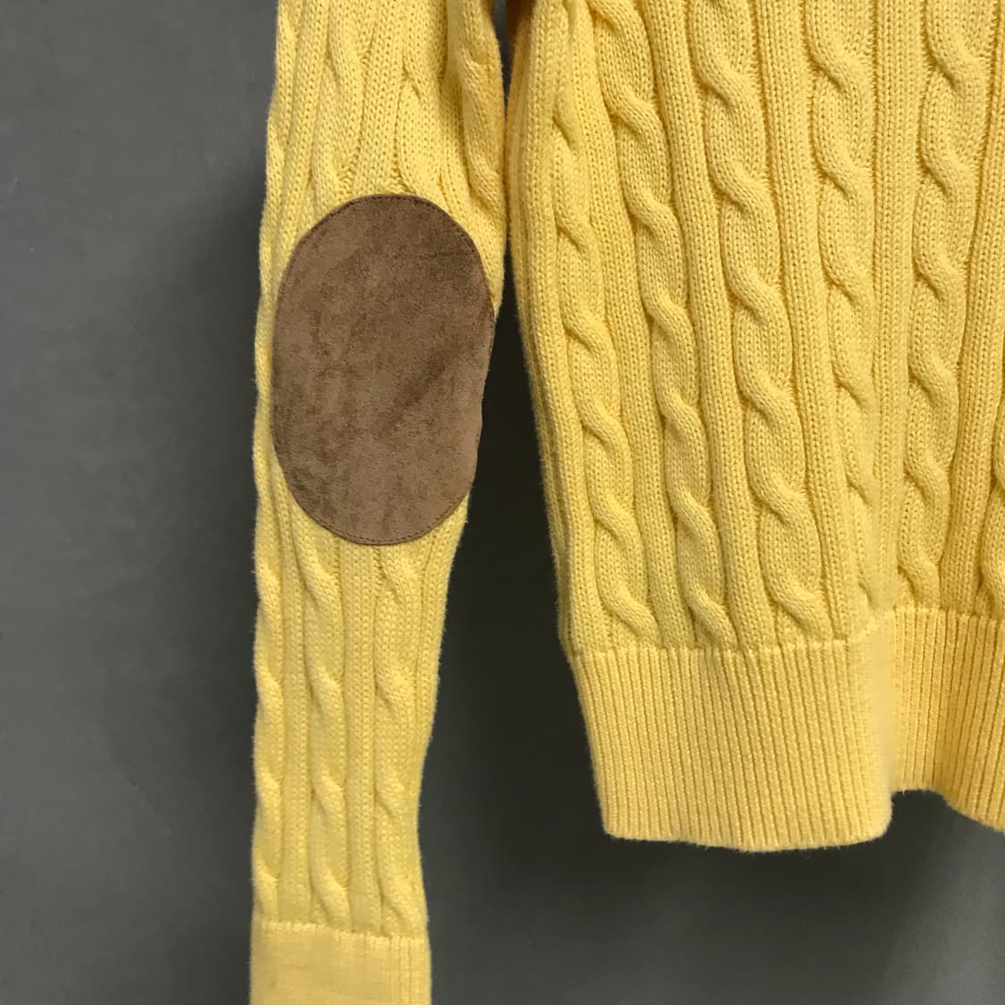 폴로 랄프로렌 케이블 니트 옐로 M8-10(W) 상품이미지7