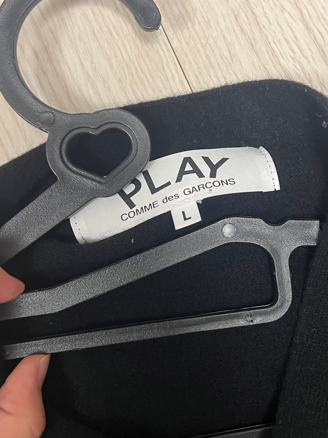 (네고가능) 꼼데가르송 가디건 L 상품이미지2