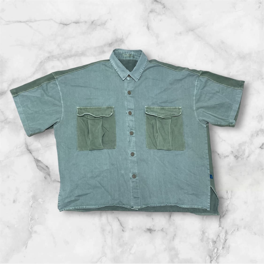 나인넛츠 - 디테일 키메라 셔츠 상품이미지1