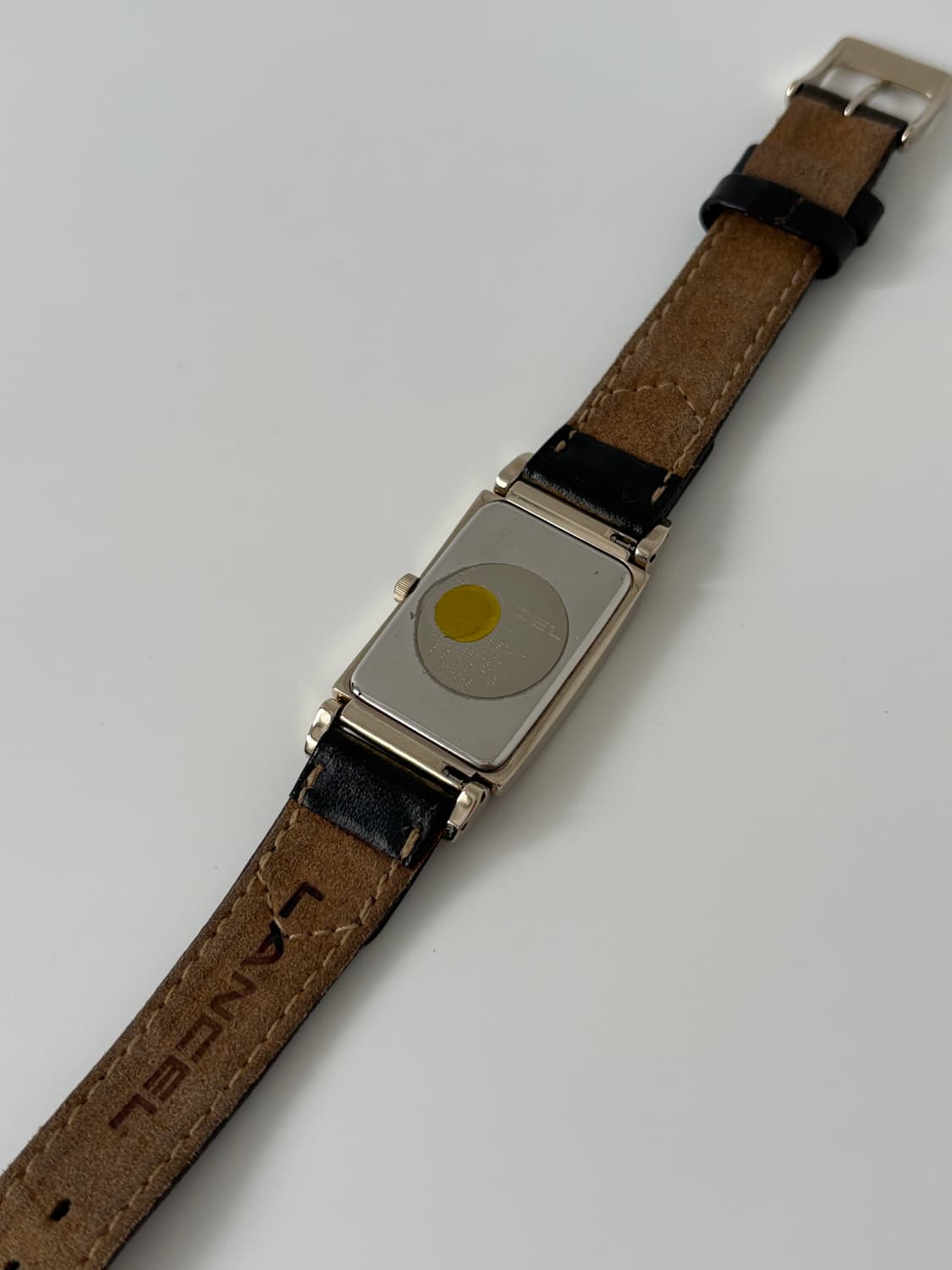 80~90s arabic index gold square quartz 상품이미지8