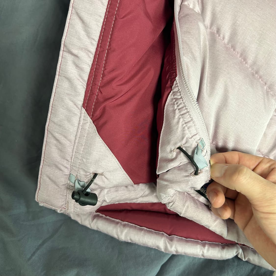 파타고니아 여성 푸퍼 패딩 자켓 라일락 M 상품이미지9