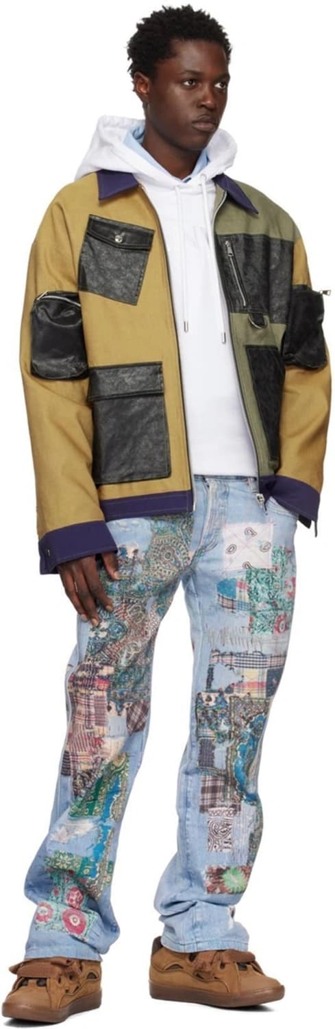 Division 그래픽 데님 팬츠 상품이미지3