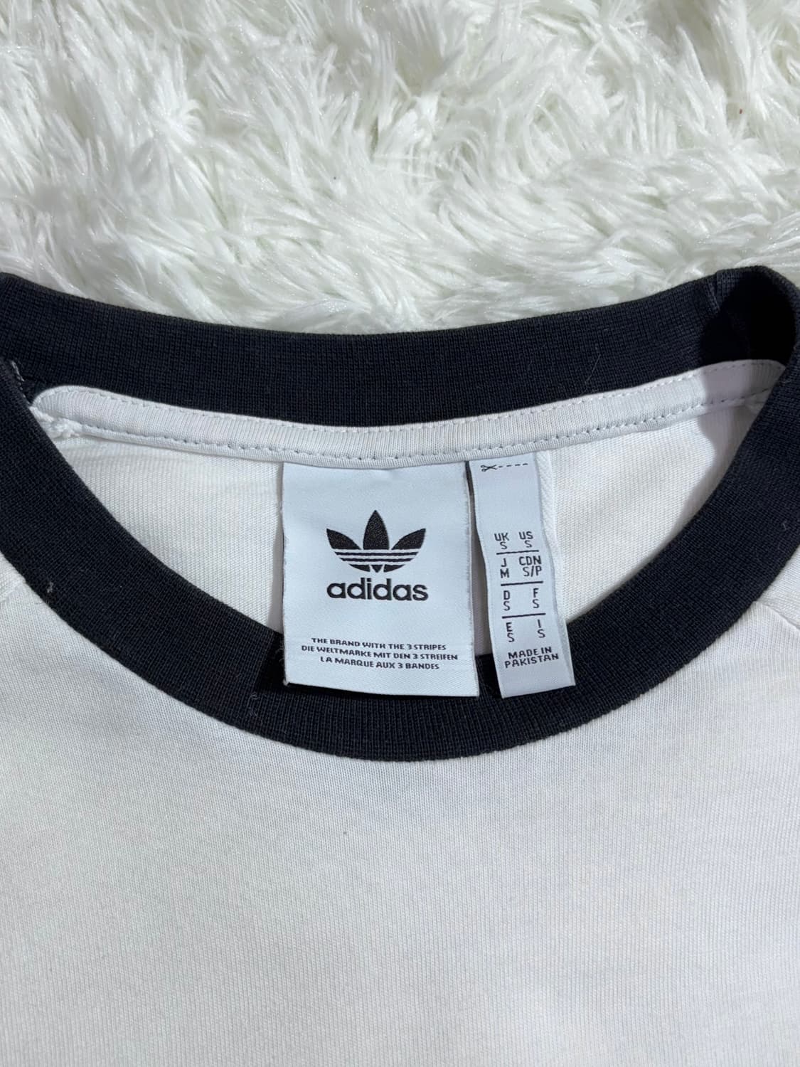 아디다스 유로파 오버핏 화이트 슬리브  상품이미지6