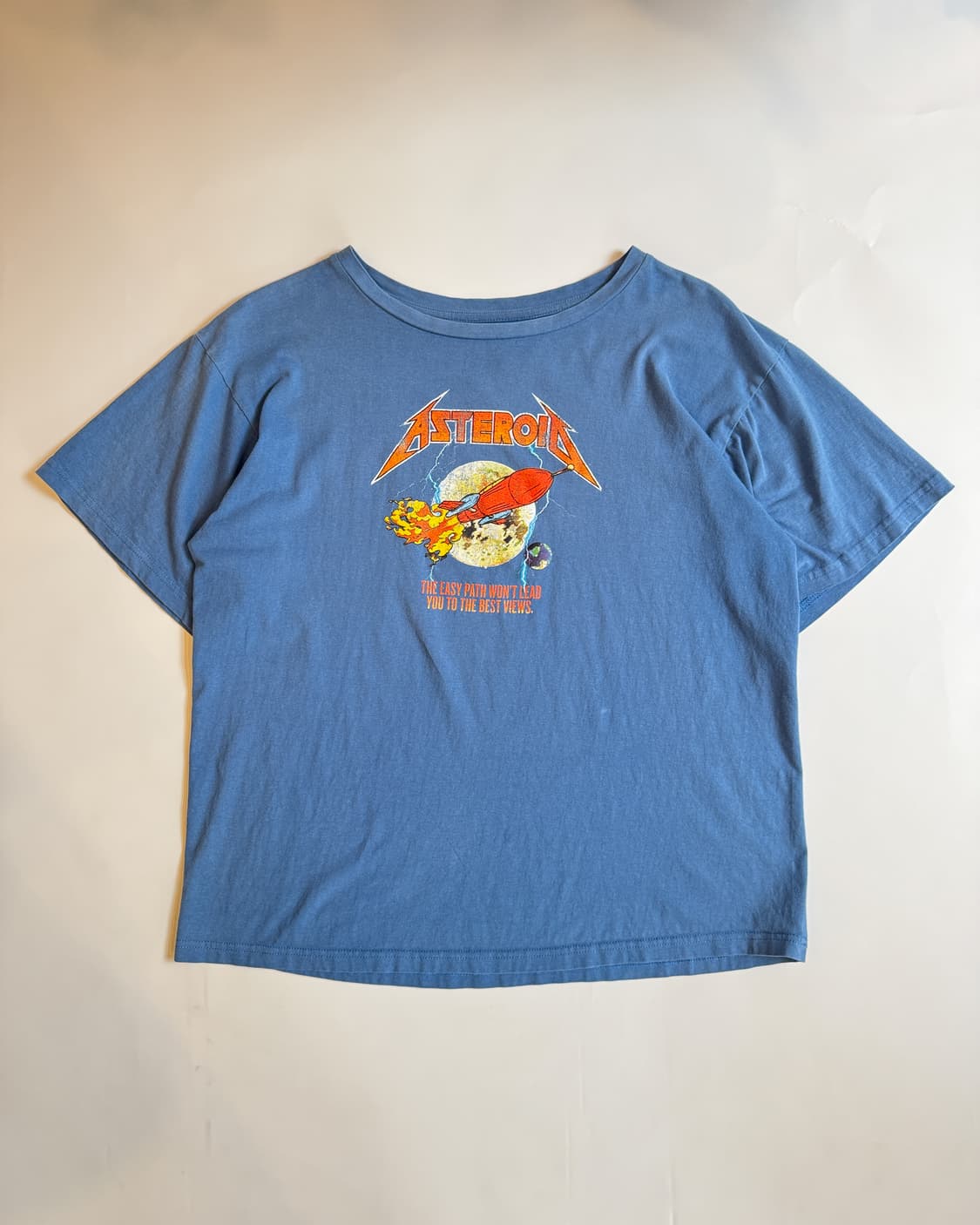 Steel Blue Asteroid Graphic Tee  상품이미지1